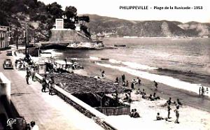 2272- Philippeville - Plage de la Rusicade  1953